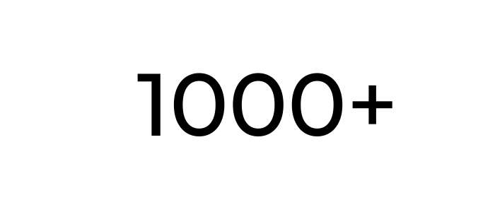 1000+ (700 × 300px)